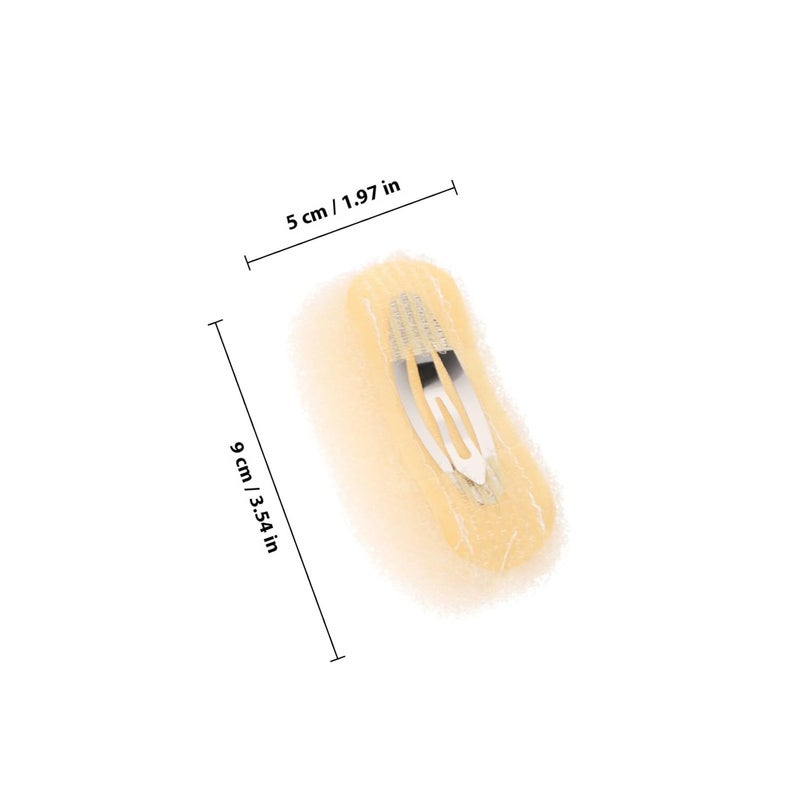 Cabilock 4pcs Hair Padding Clips for Volume and Height Mixed Colors Styling Accessories - Image 2